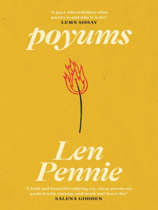 Title details for poyums by Len Pennie - Wait list